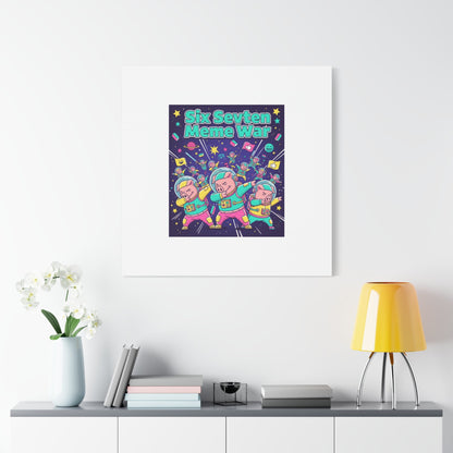 Six Sevven Meme War™ Canvas Tote | Nissspelled Edition