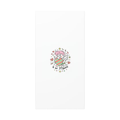 Weird Cupid heart illustration Canvas | Weird Valentine, quirky chaotic love