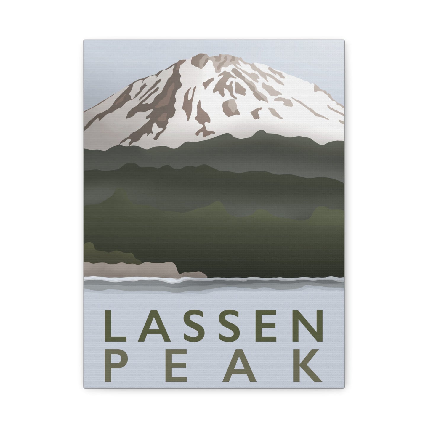 Lassen Peak Canvas Print – Wall Art