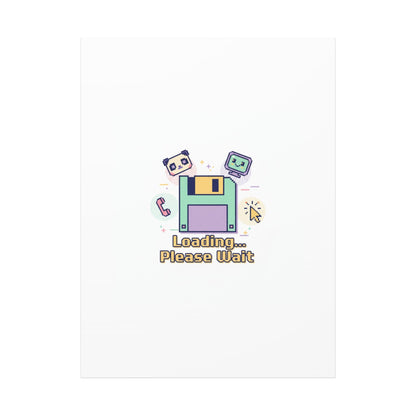 Loading Please Wait Canvas | Old Internet Aesthetic, 90s Web Nostalgia