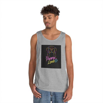 Retro Funny Dog Tank Top — Cute Future Vibes
