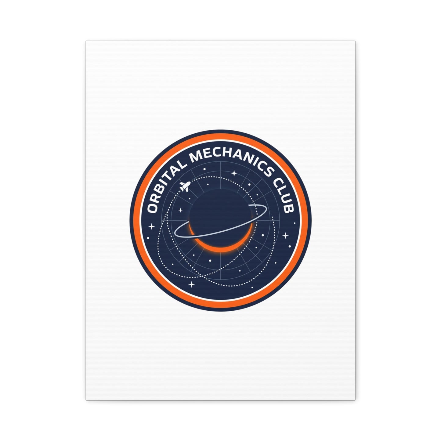 Orbital Mechanics Club Canvas | mission patch, space science