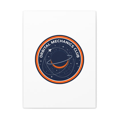 Orbital Mechanics Club Canvas | mission patch, space science