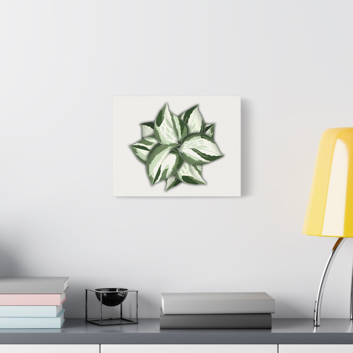 Manjula Pothos Canvas Print – Botanical Wall Art