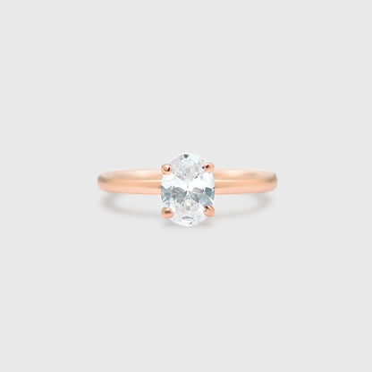 "Valentina" Ring- Moissanite Collection