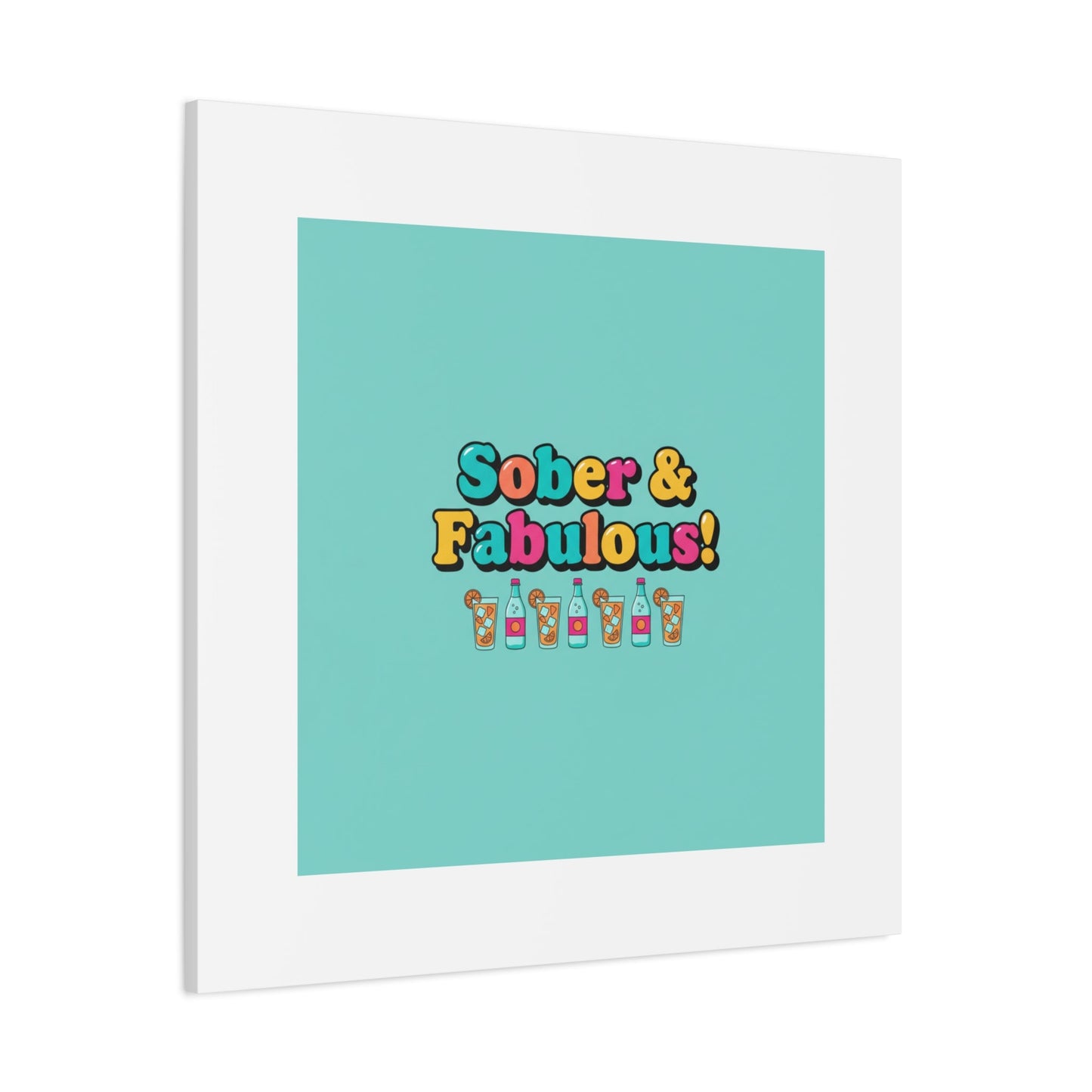 Sober & Fabulous! Canvas | Dry January, Mocktail Trend