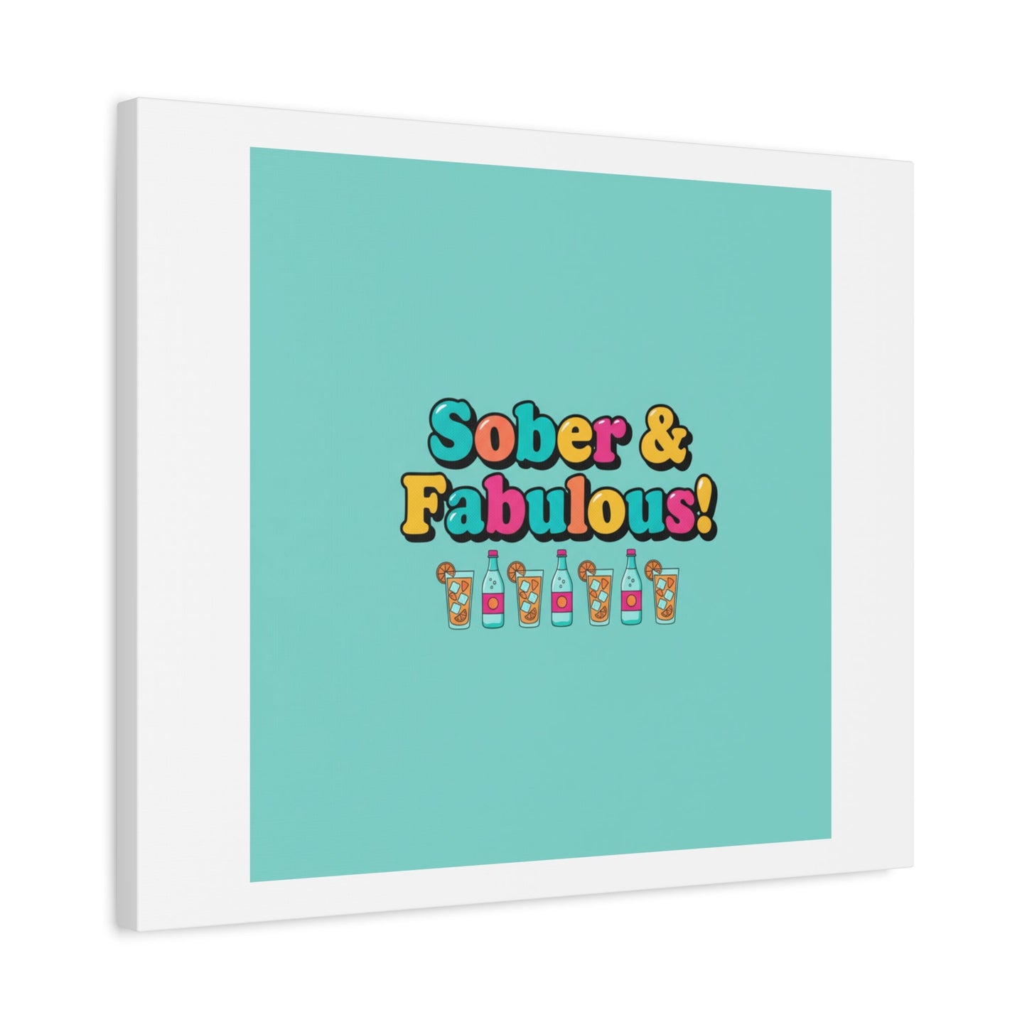 Sober & Fabulous! Canvas | Dry January, Mocktail Trend