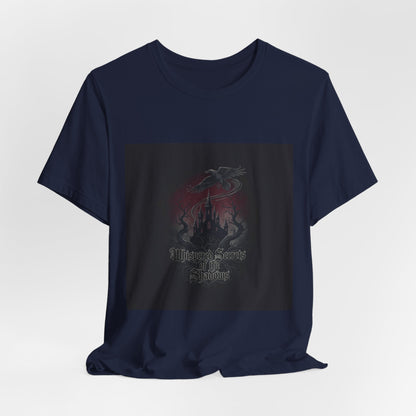 Medieval Castle Emblem Tee | Castlecore Gothic Blackletter T‑Shirt