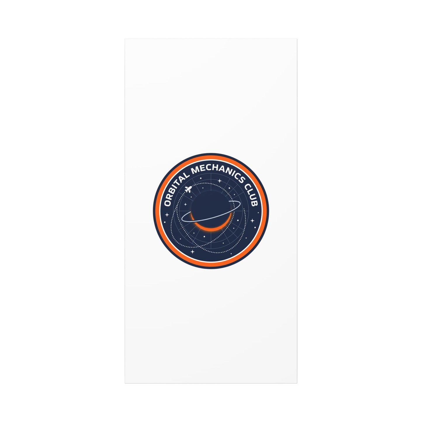Orbital Mechanics Club Canvas | mission patch, space science