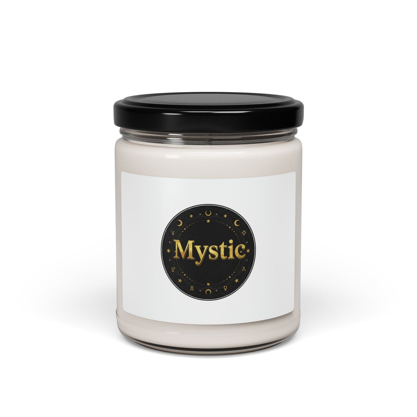 Mystic Candle | Soy Candle, Tarot & Occult Typography, Witchy Typography