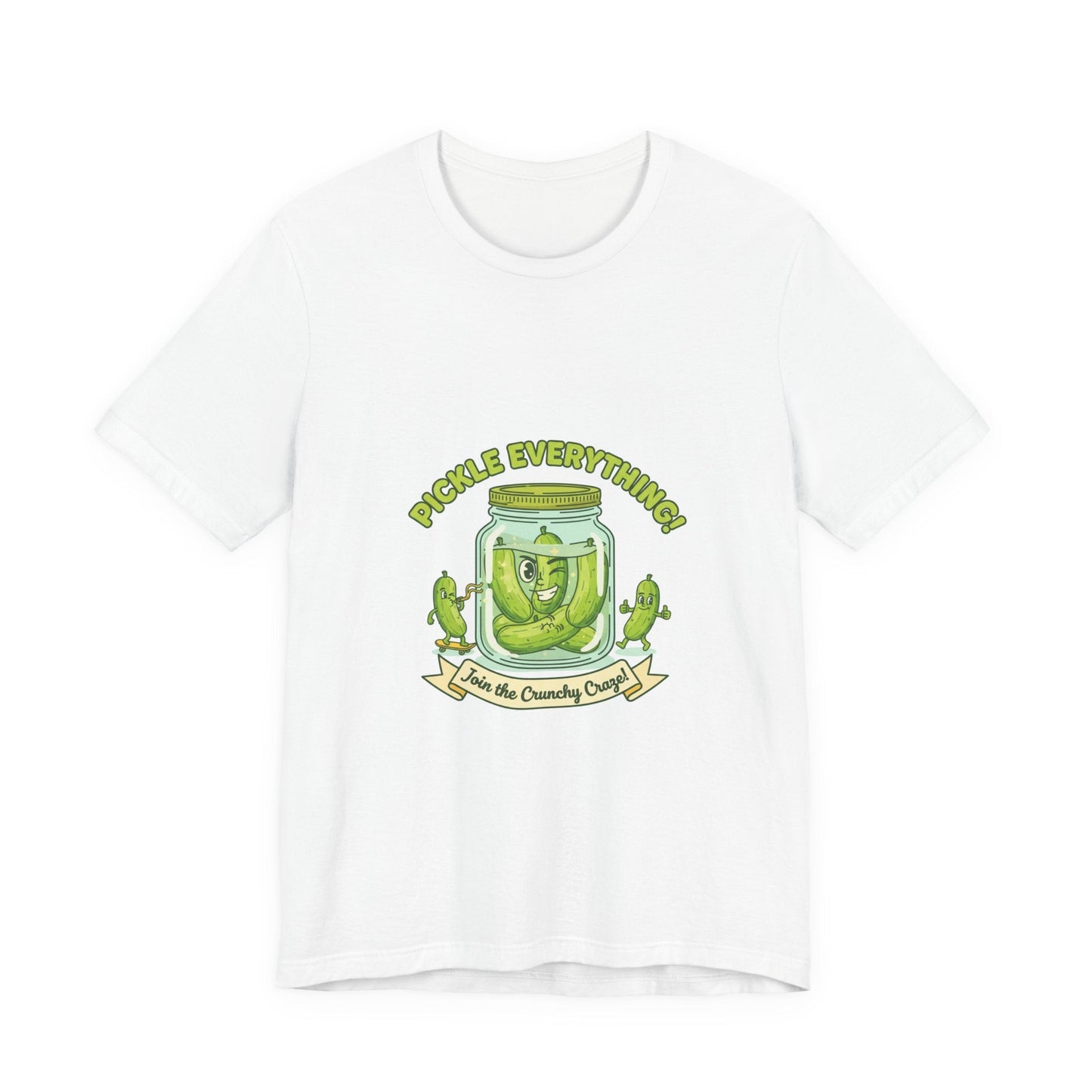 Pickle Everything Jar T-Shirt | pickle shirt, brine design