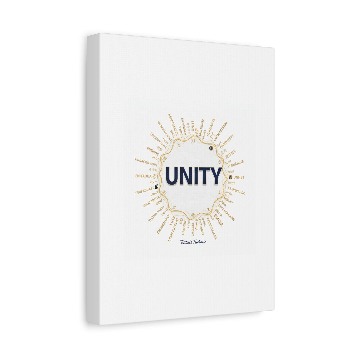 UNITY Canvas, Matte Stretched 1.25" | Dry January sober curious decor