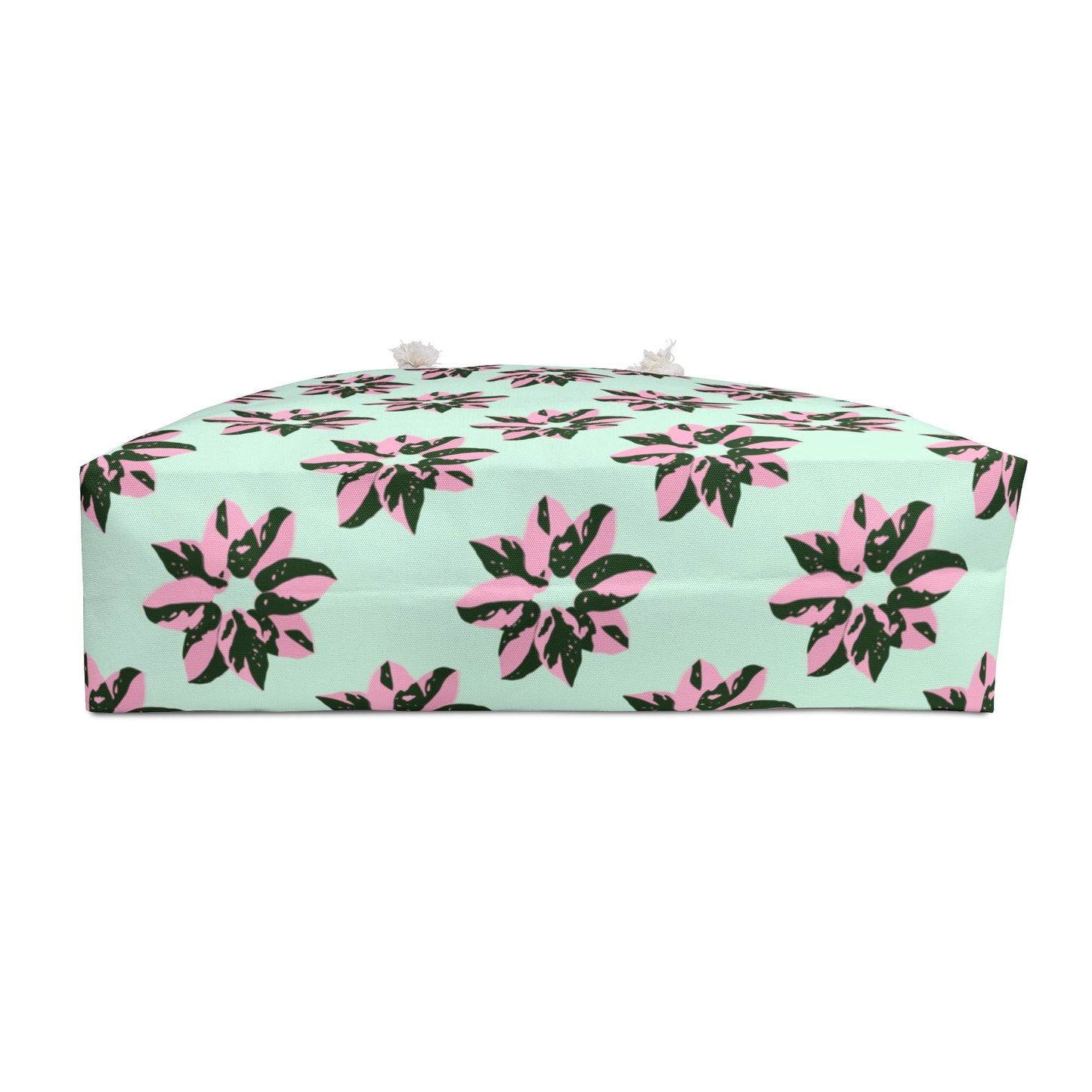 Pink Princess Philodendron Pattern Weekender Bag