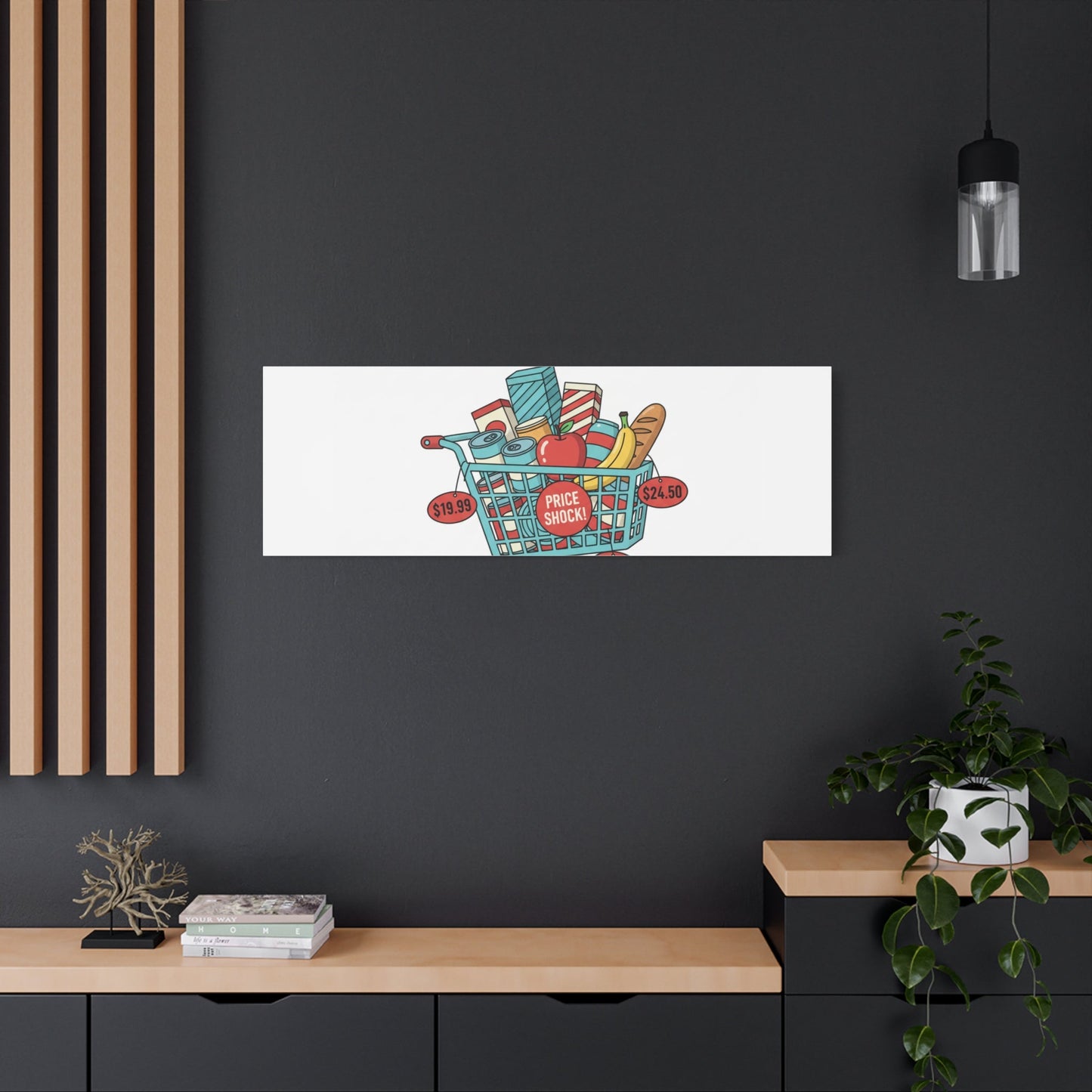 What Happened to the Dollar Menu? Canvas | Grocery Prices Meme, Price Shock Wall Art