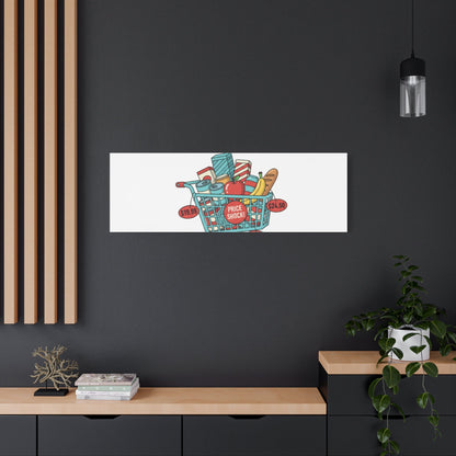 What Happened to the Dollar Menu? Canvas | Grocery Prices Meme, Price Shock Wall Art