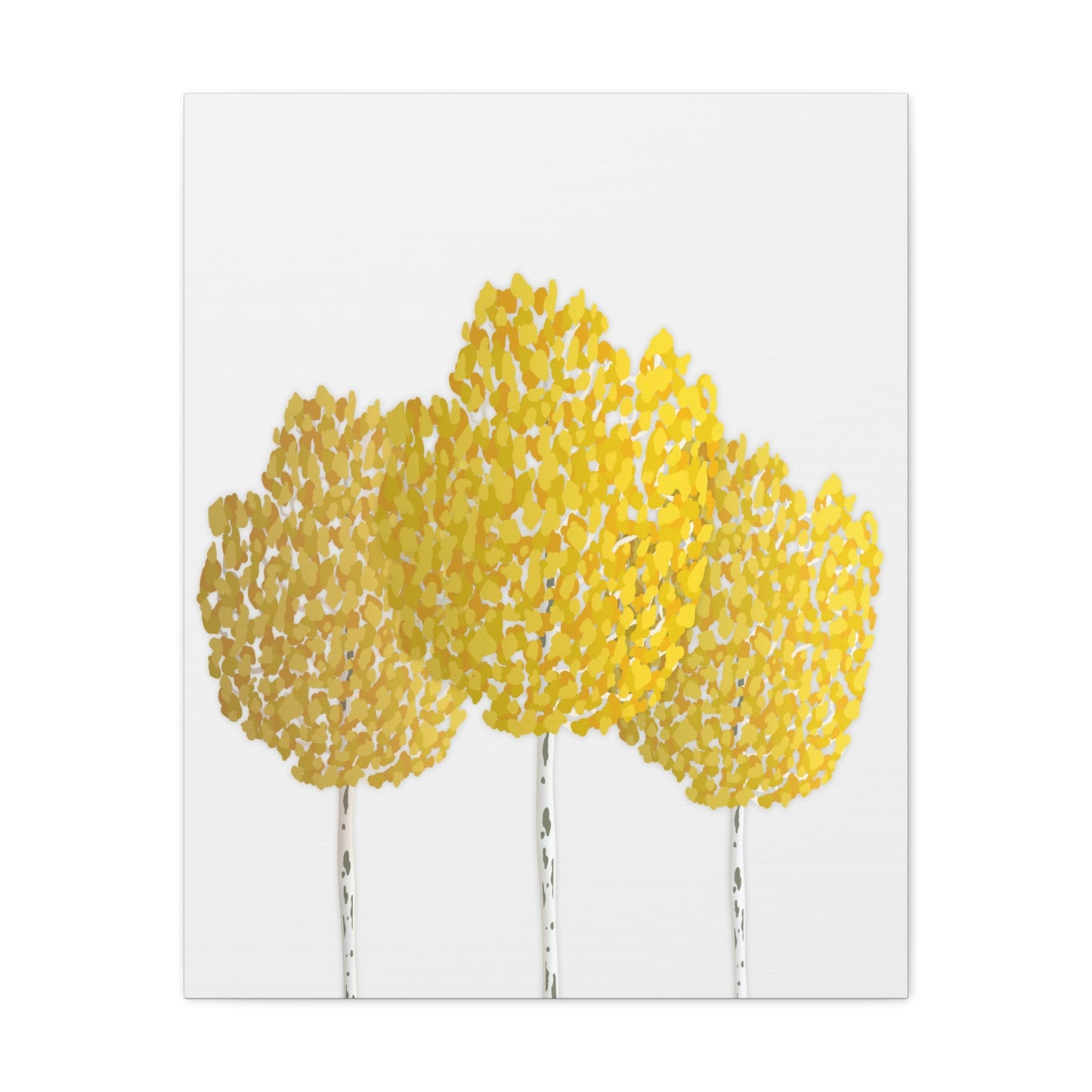 Fall Aspen Canvas Print – Wall Art