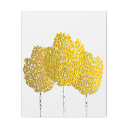 Fall Aspen Canvas Print – Wall Art