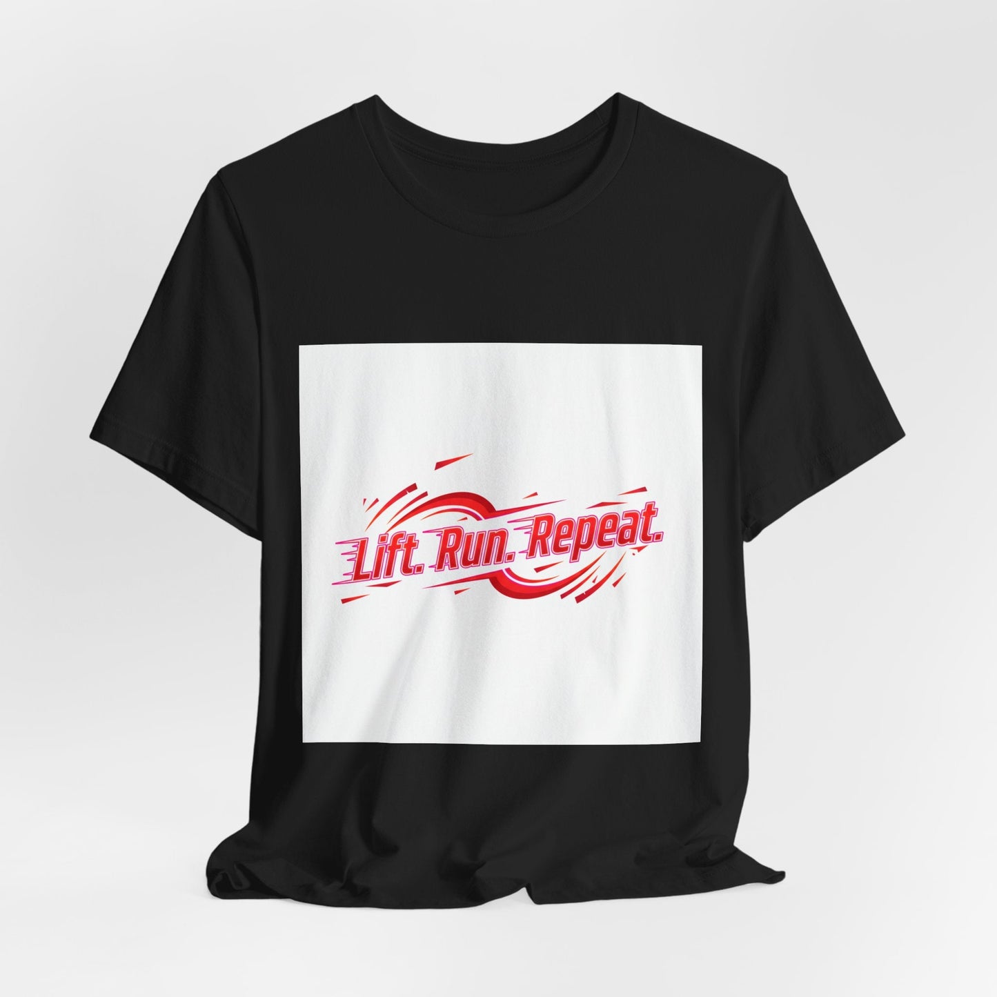 Lift Run Repeat Tee | fitness shirt, gym motivation