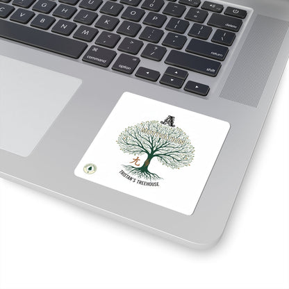 Handwritten Tree Doodle Sticker | sketch aesthetic, handwritten message