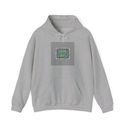 2026 Loading 99% Hoodie | NYE countdown graphic, retro system UI