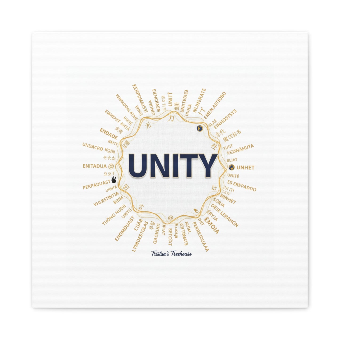 UNITY Canvas, Matte Stretched 1.25" | Dry January sober curious decor