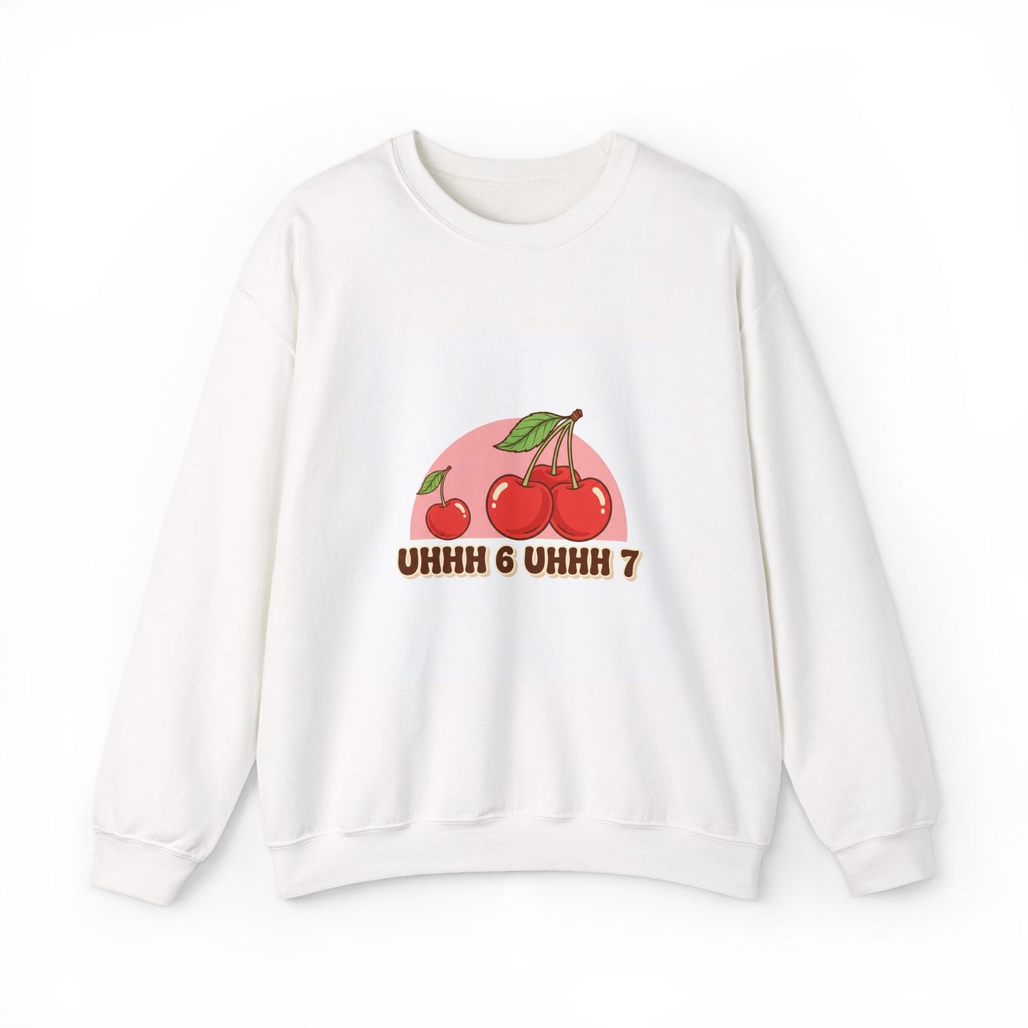 Retro Cherry Graphic Sweatshirt | kawaii fruit design