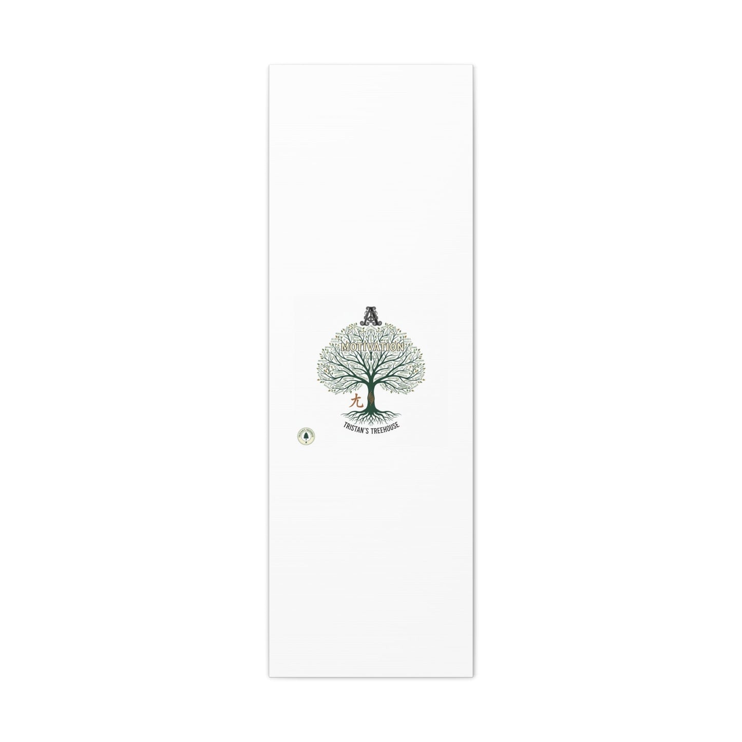 Handwritten Doodle Tree Canvas | Matte Stretched Wall Art