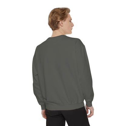 Dog Lover Sweatshirt — Neon Puppy Graphic Crewneck