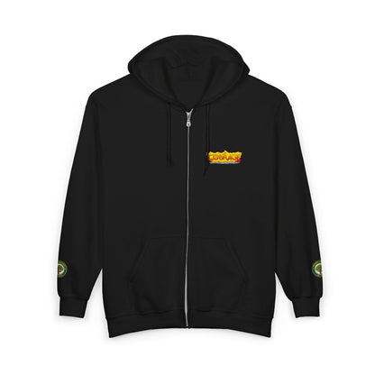 Courage Treehouse Zip Hoodie — “Courage is a universal language”