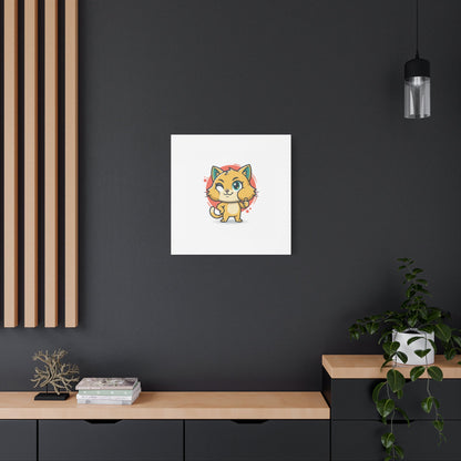 Cheeky Rodent Art Print | Rodent-Core Cute Rat/Mice Wall Canvas
