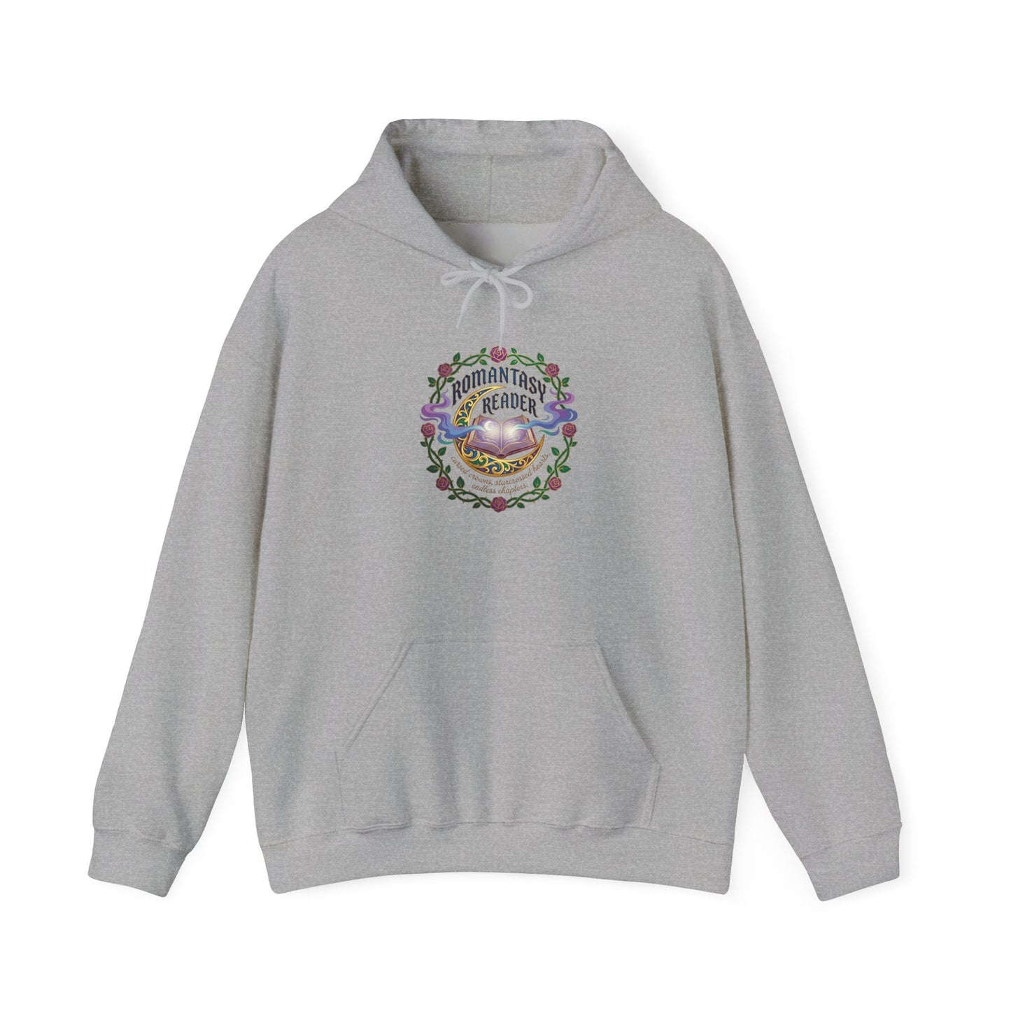 Romantasy Reader Crest Hoodie | romantasy, book lover