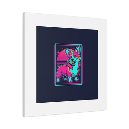 Platonic Love Corgi Canvas | Friendship Valentine, Galentine’s Wall Art