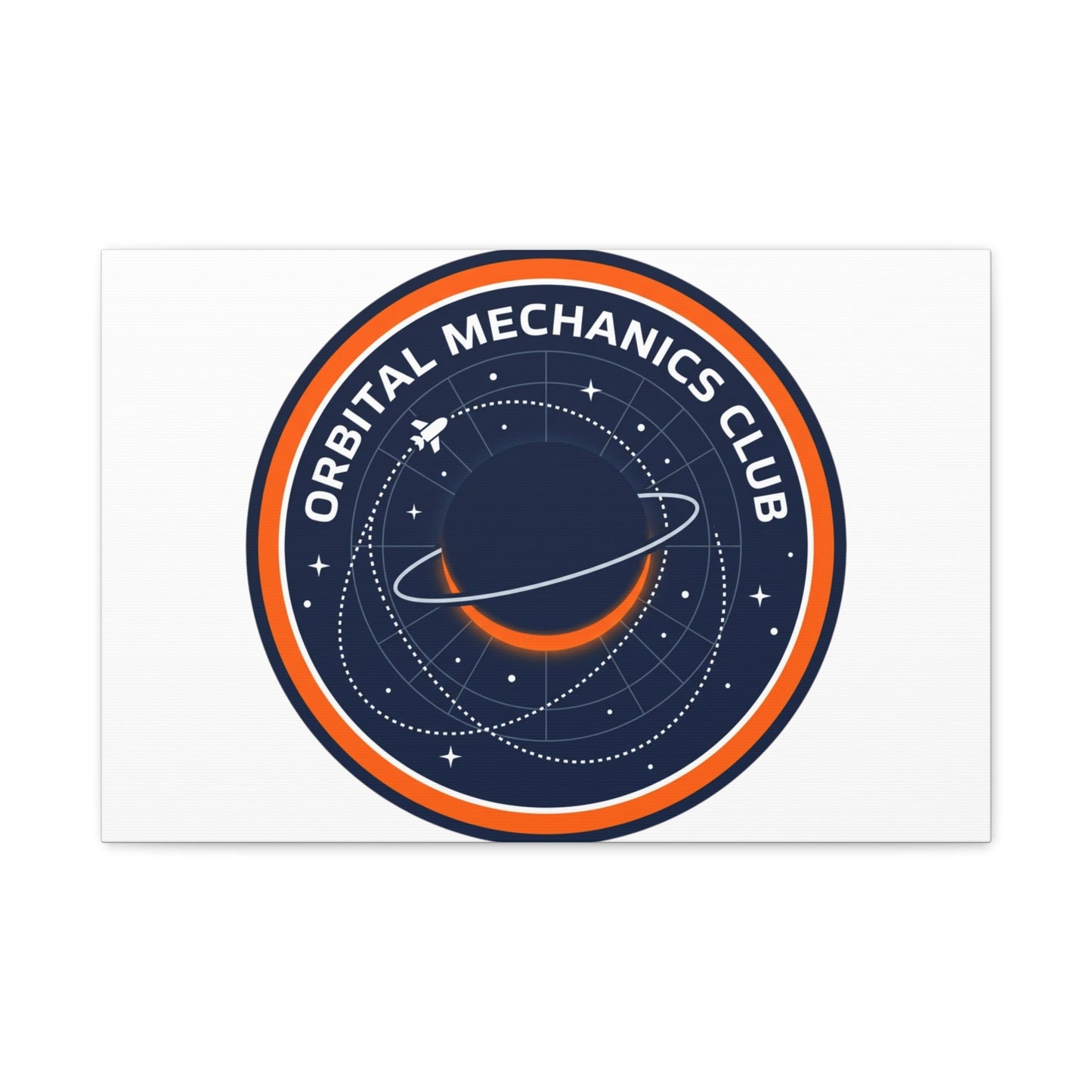 Orbital Mechanics Club Canvas | mission patch, space science