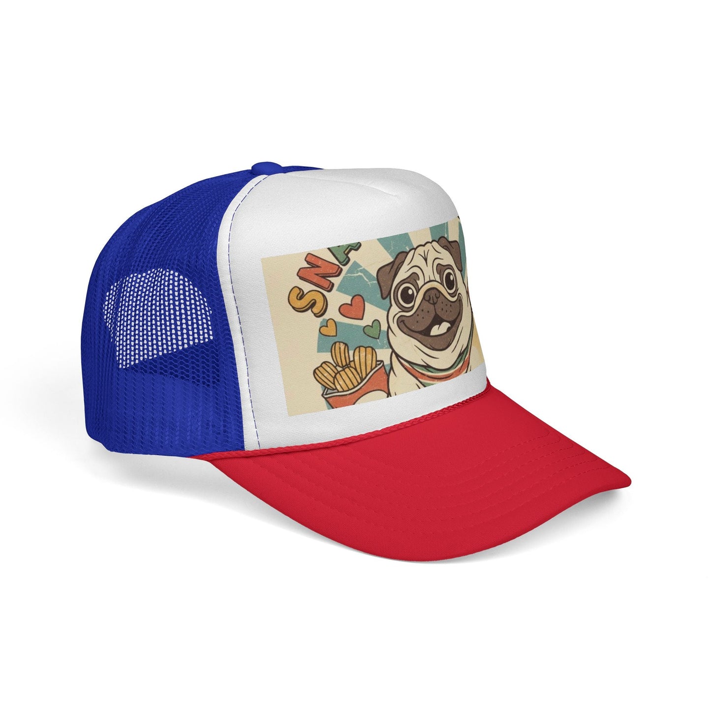 Funny Fat Dog Trucker Cap — Cute Chubby Dog Dad Hat