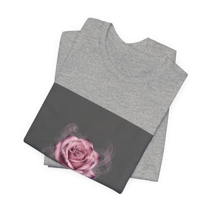 6 7 Rose Smoke Tee | Viral Valentine's Gothic Rose Shirt | 6 7 Meaning Dark Romance