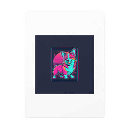 Platonic Love Corgi Canvas | Friendship Valentine, Galentine’s Wall Art