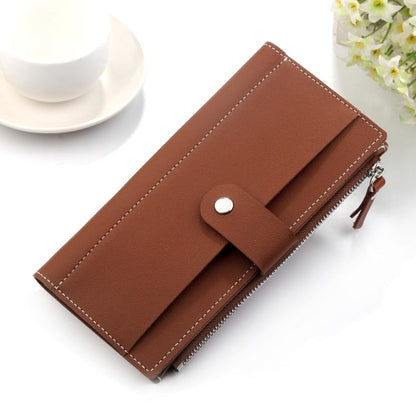 Clutch three fold buckle coin purse