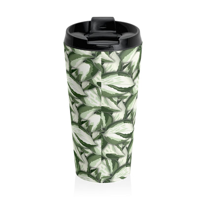 Manjula Pothos Pattern 15 oz Vacuum Insulated Stainless Steel Travel Tumbler
