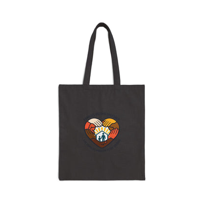 Families Belong Together Tote, solidarity family unity, immigrant rights, bilingual dignity