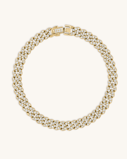 6mm Wiggy Cuban Bracelet