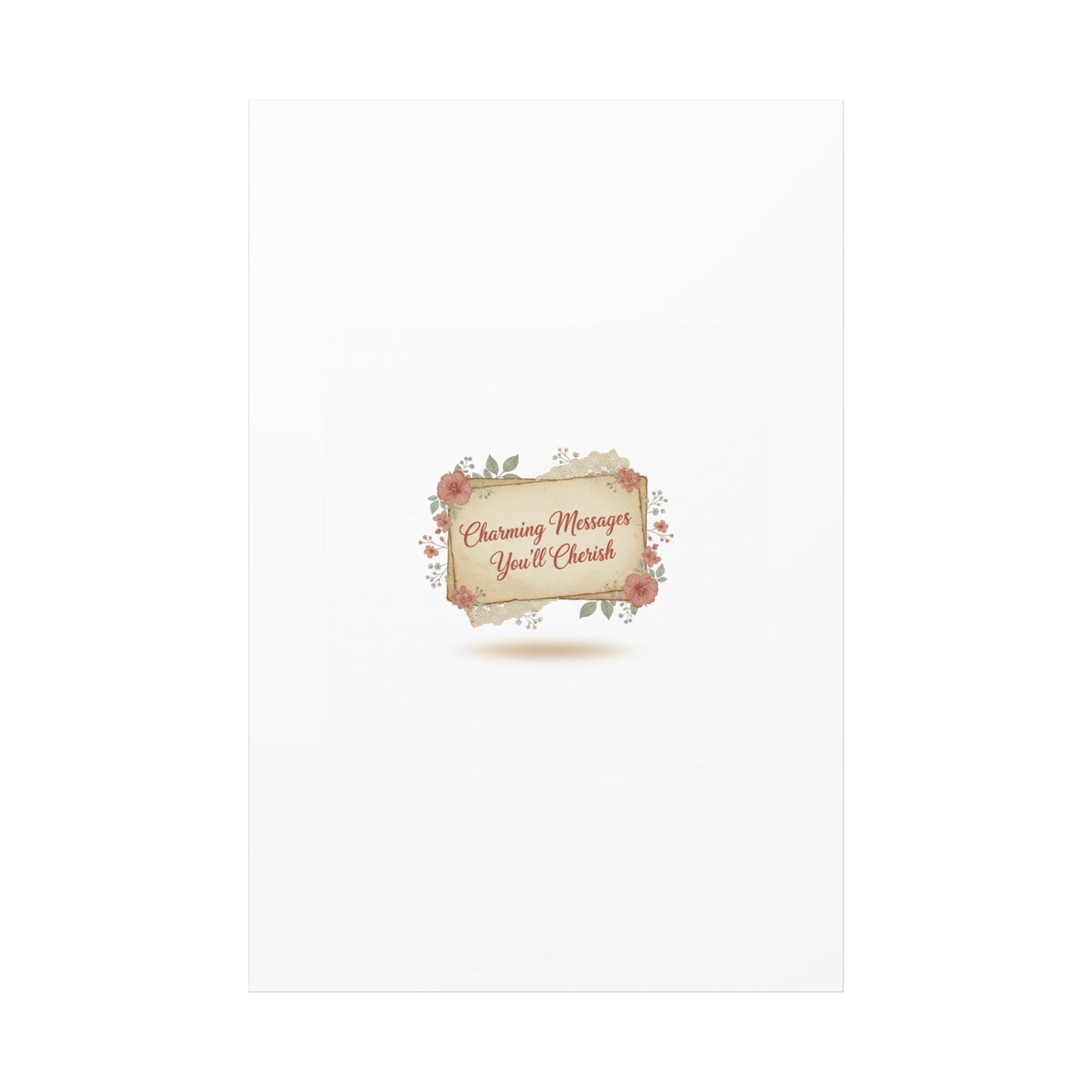 Love Letter Collage Canvas, Vintage Letter Art, Wax Seal Romance Print