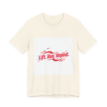 Lift Run Repeat Tee | fitness shirt, gym motivation