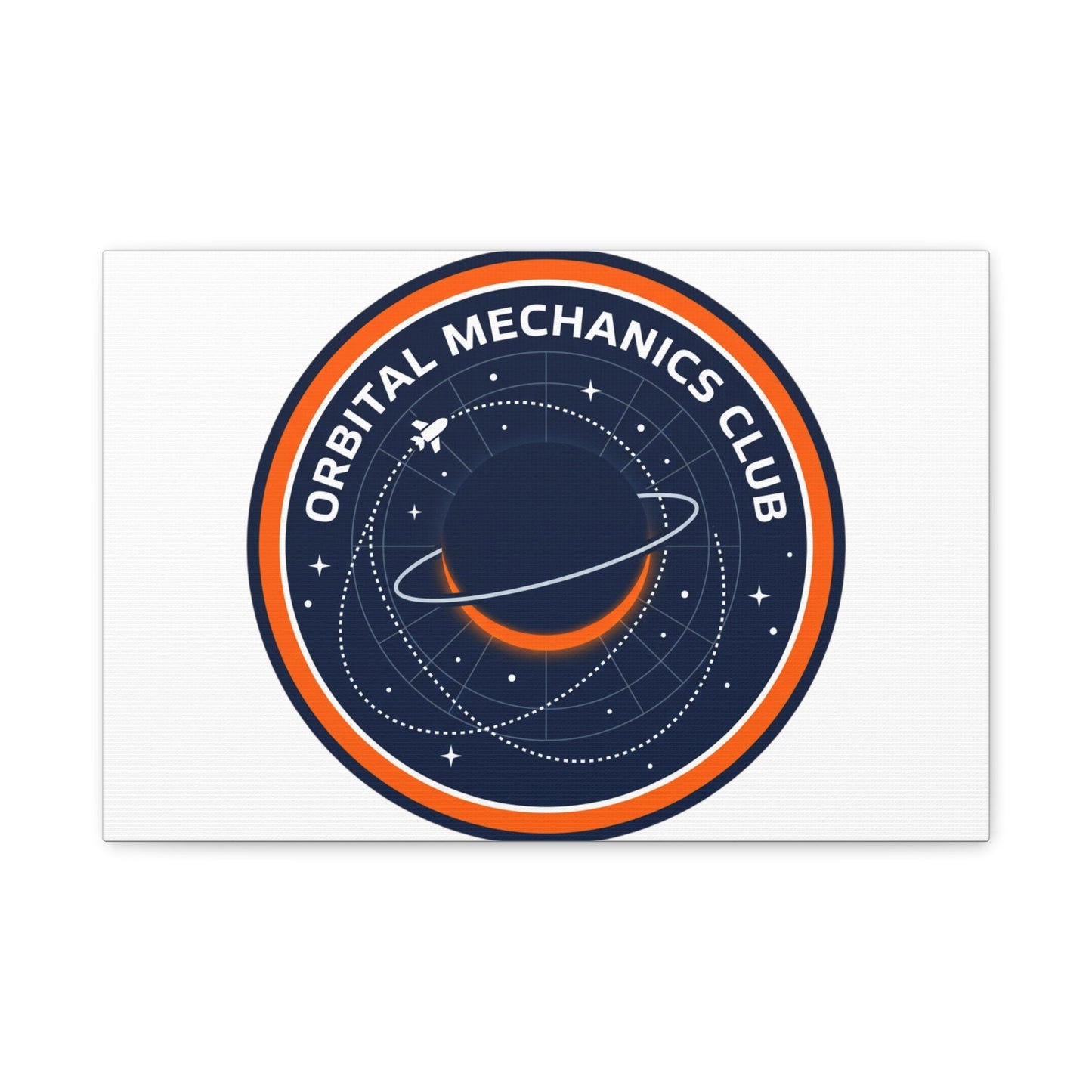 Orbital Mechanics Club Canvas | mission patch, space science
