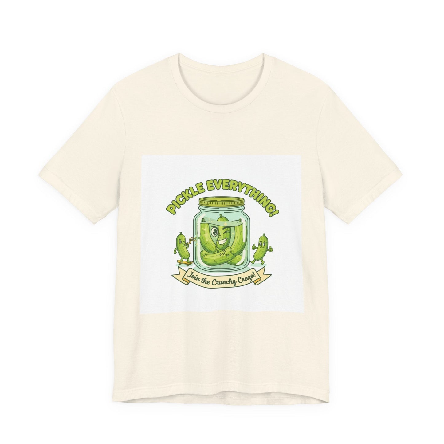 Pickle Everything Jar T-Shirt | pickle shirt, brine design