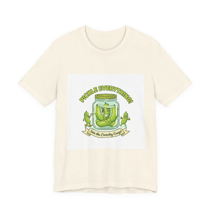 Pickle Everything Jar T-Shirt | pickle shirt, brine design