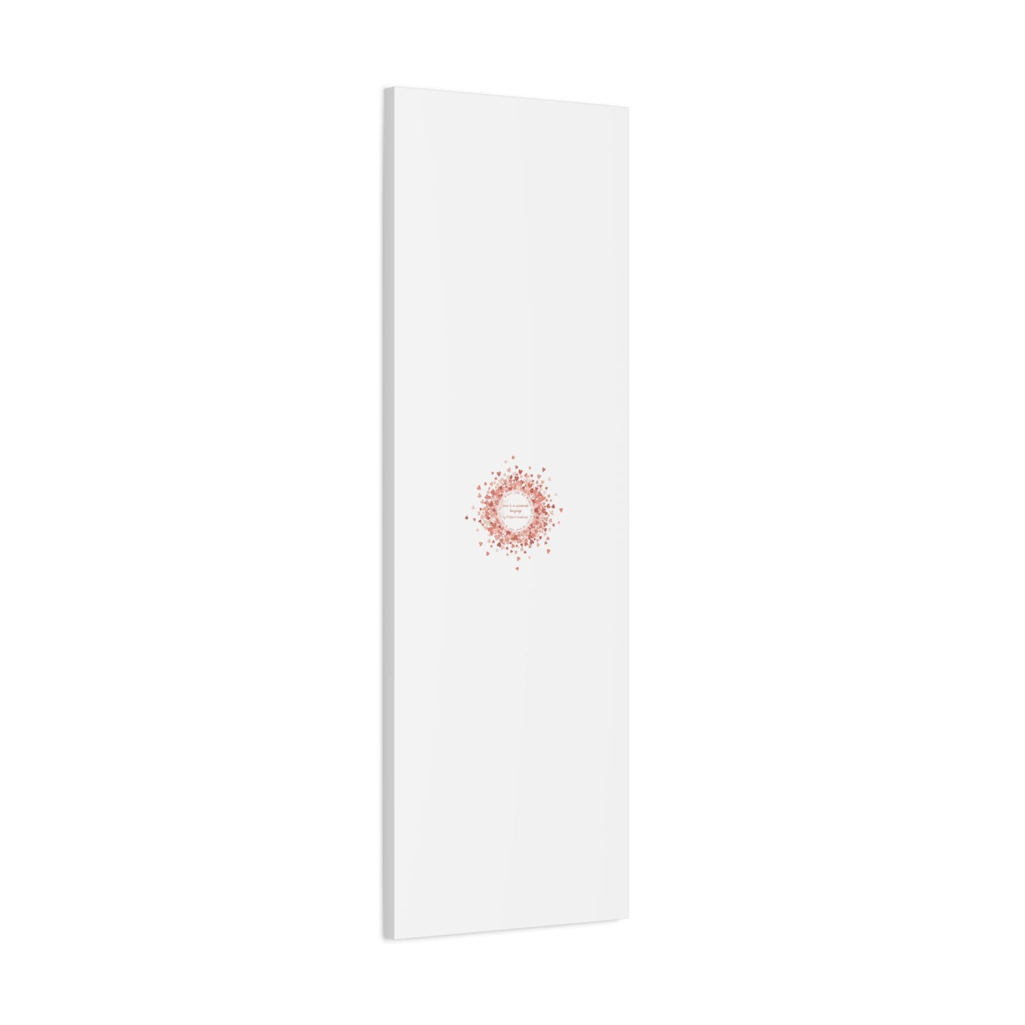 Tiny Heart Confetti Canvas | Matte Stretched Wall Art