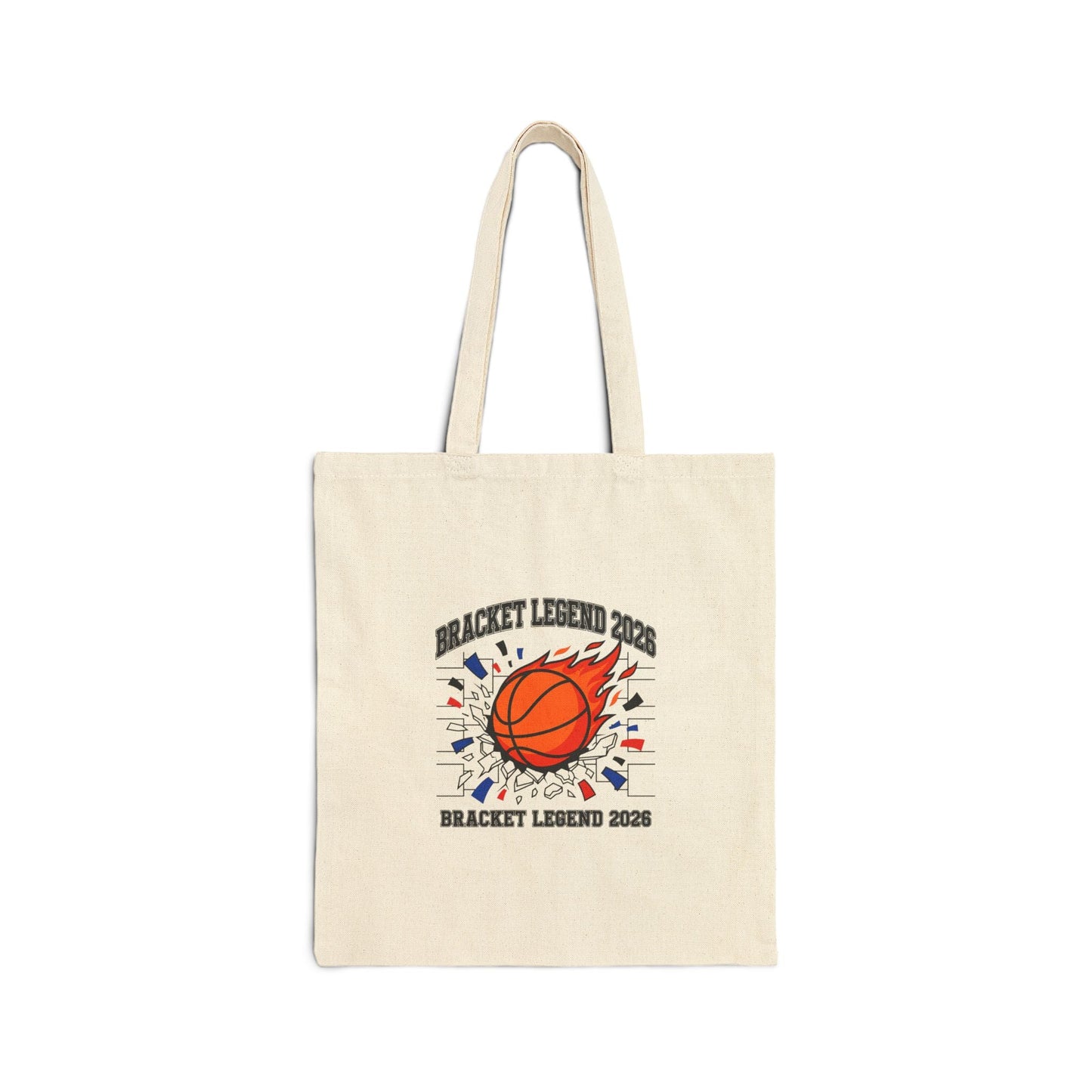 Bracket Legend Basketball Tote | college tournament, gameday hoops