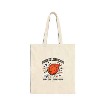 Bracket Legend Basketball Tote | college tournament, gameday hoops