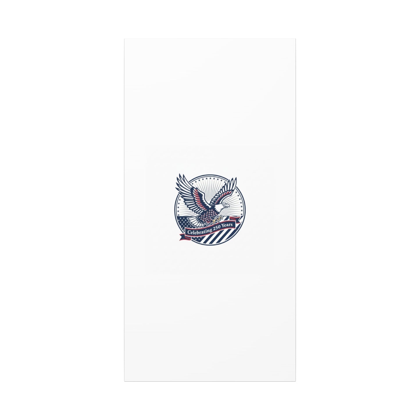250th Anniversary Eagle Emblem Canvas | Semiquincentennial Americana