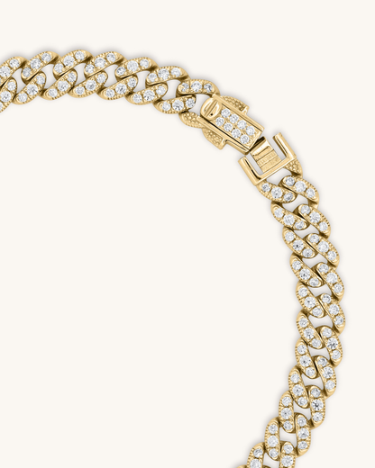 6mm Wiggy Cuban Bracelet
